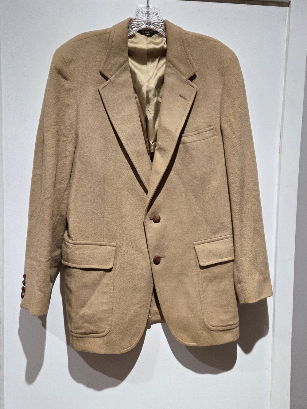 VTG Camel Hair Sport Coat Blazer Jacket